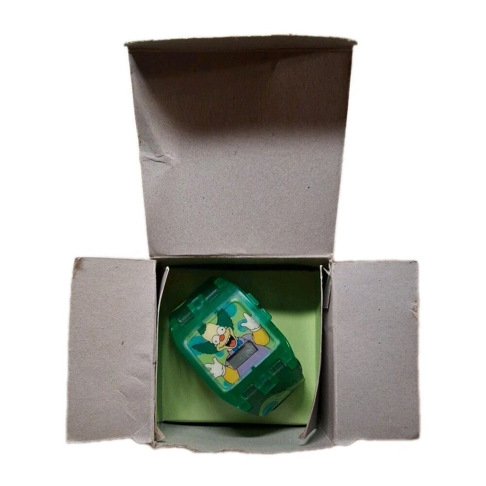 The Simpsons "Krusty The Clown" Digital Watch(Needs Battery) NIB 2002